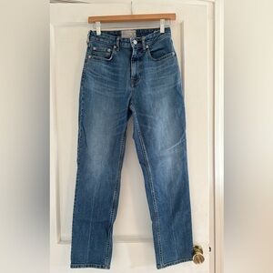 Everlane The High Rise Straight jeans